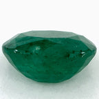 2.60 Carat Oval Natural Green Emerald