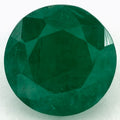 2.54 Carat Round Natural Green Emerald