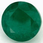 2.54 Carat Round Natural Green Emerald