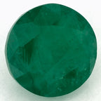 2.54 Carat Round Natural Green Emerald