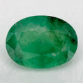 1.03 Carat Oval Natural Green Emerald