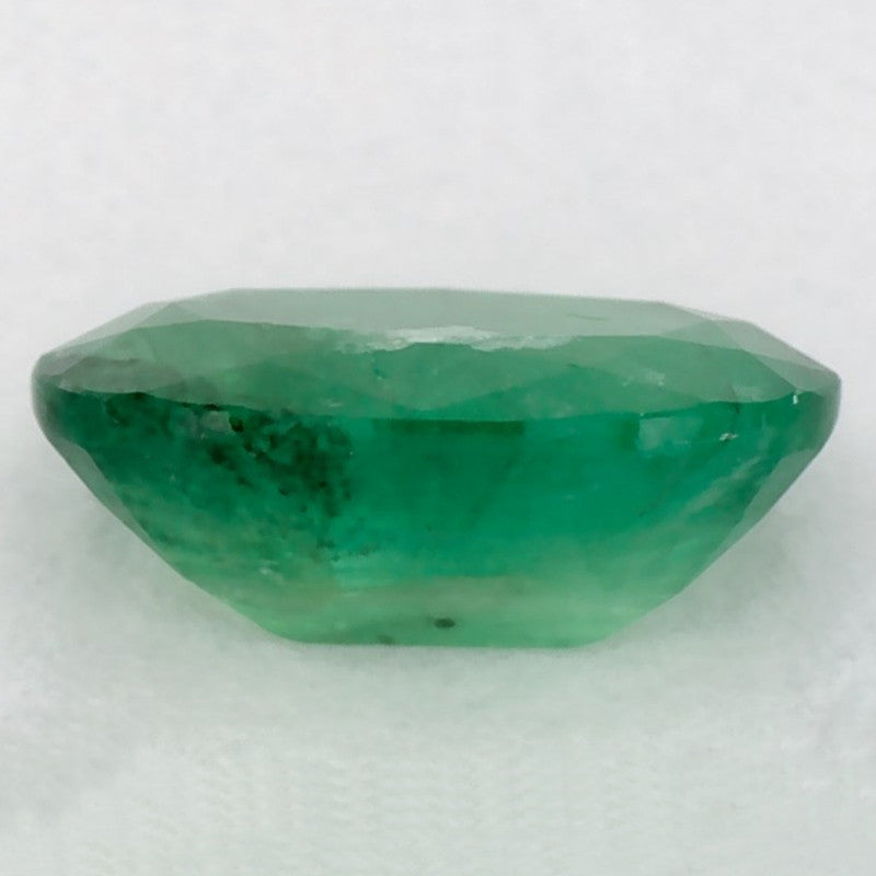 1.03 Carat Oval Natural Green Emerald