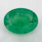 1.19 Carat Oval Natural Green Emerald