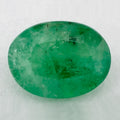 1.20 Carat Oval Natural Green Emerald
