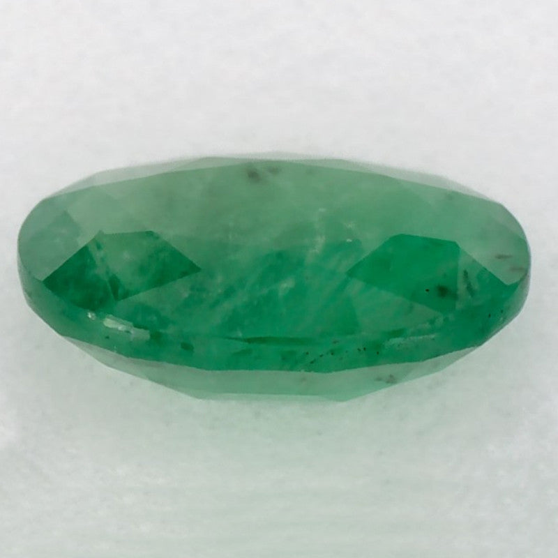 1.07 Carat Oval Natural Green Emerald