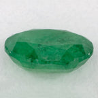 1.08 Carat Oval Natural Green Emerald