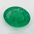0.93 Carat Oval Natural Green Emerald