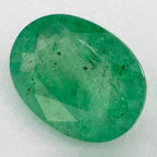 1.11 Carat Oval Natural Green Emerald