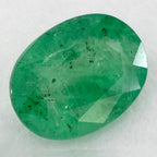 1.11 Carat Oval Natural Green Emerald