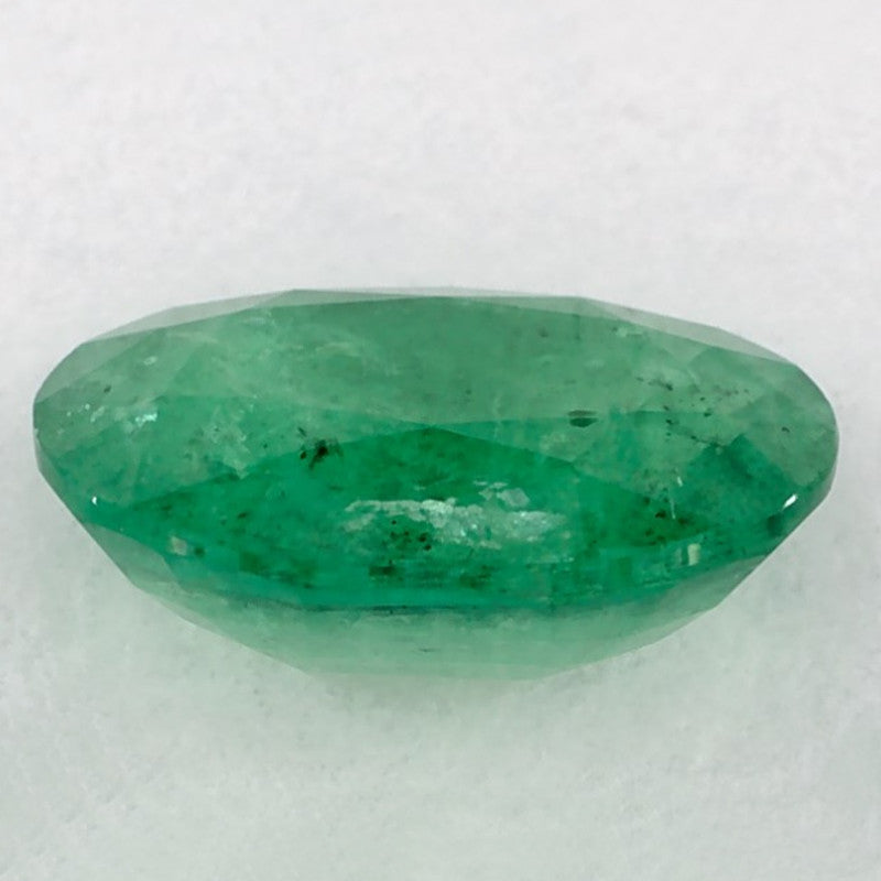 1.11 Carat Oval Natural Green Emerald