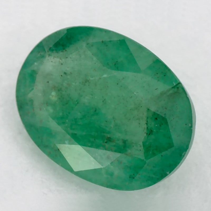1.12 Carat Oval Natural Green Emerald