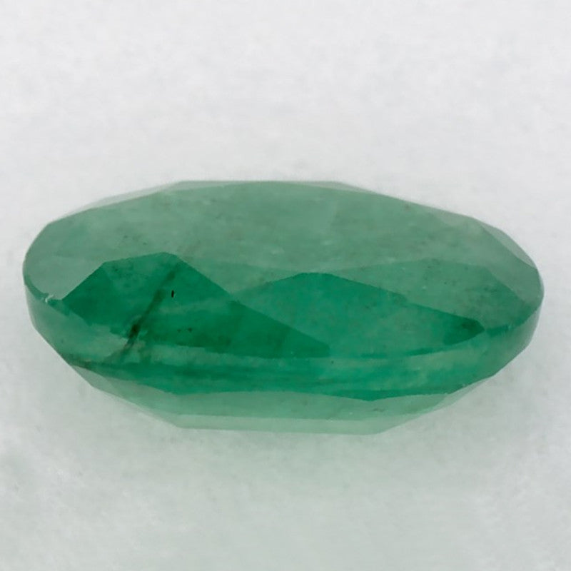 1.12 Carat Oval Natural Green Emerald
