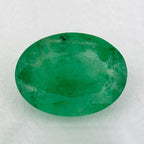 1.05 Carat Oval Natural Green Emerald
