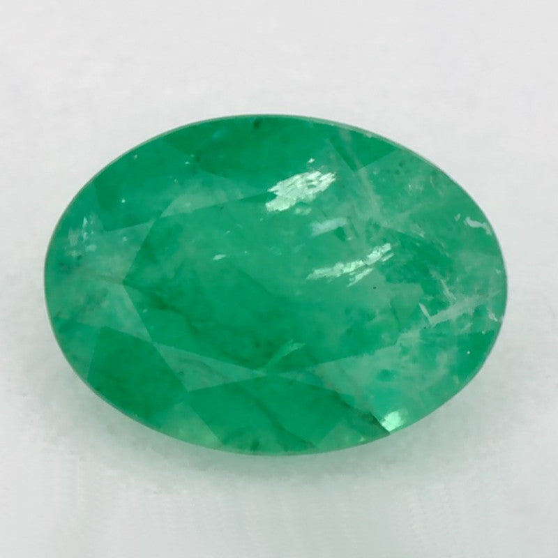 1.13 Carat Oval Natural Green Emerald