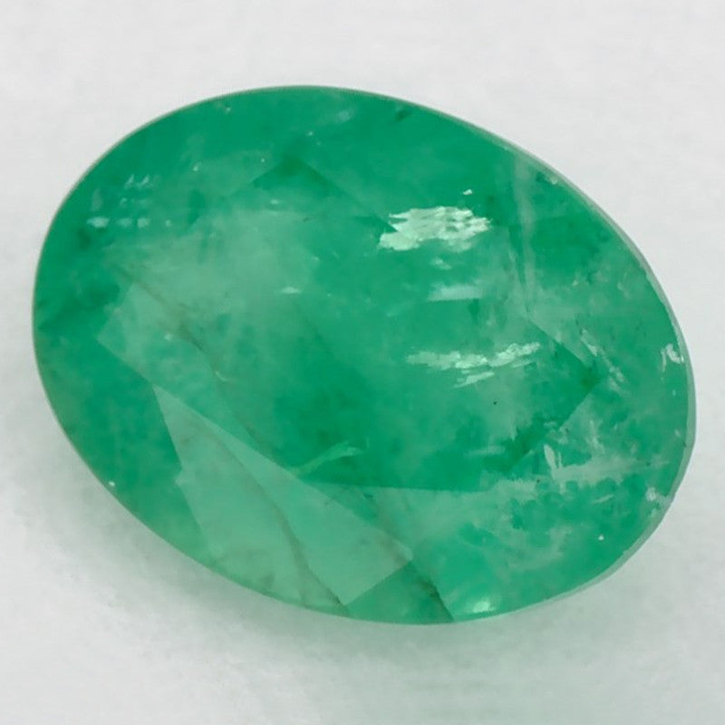 1.13 Carat Oval Natural Green Emerald
