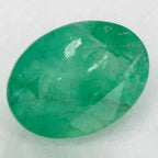 1.13 Carat Oval Natural Green Emerald