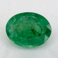 1.06 Carat Oval Natural Green Emerald