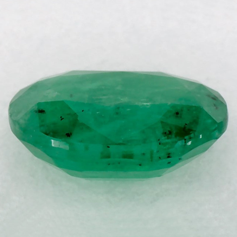 1.17 Carat Oval Natural Green Emerald