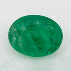 1.10 Carat Oval Natural Green Emerald