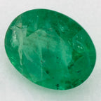 1.10 Carat Oval Natural Green Emerald