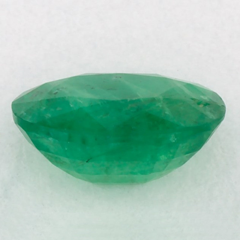 1.10 Carat Oval Natural Green Emerald