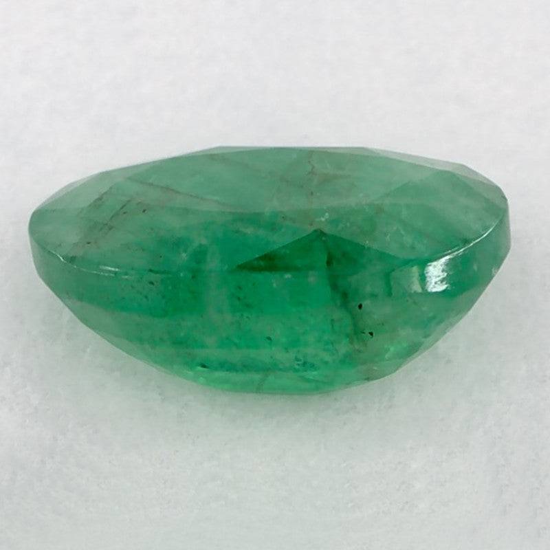 1.18 Carat Oval Natural Green Emerald