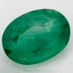 1.19 Carat Oval Natural Green Emerald