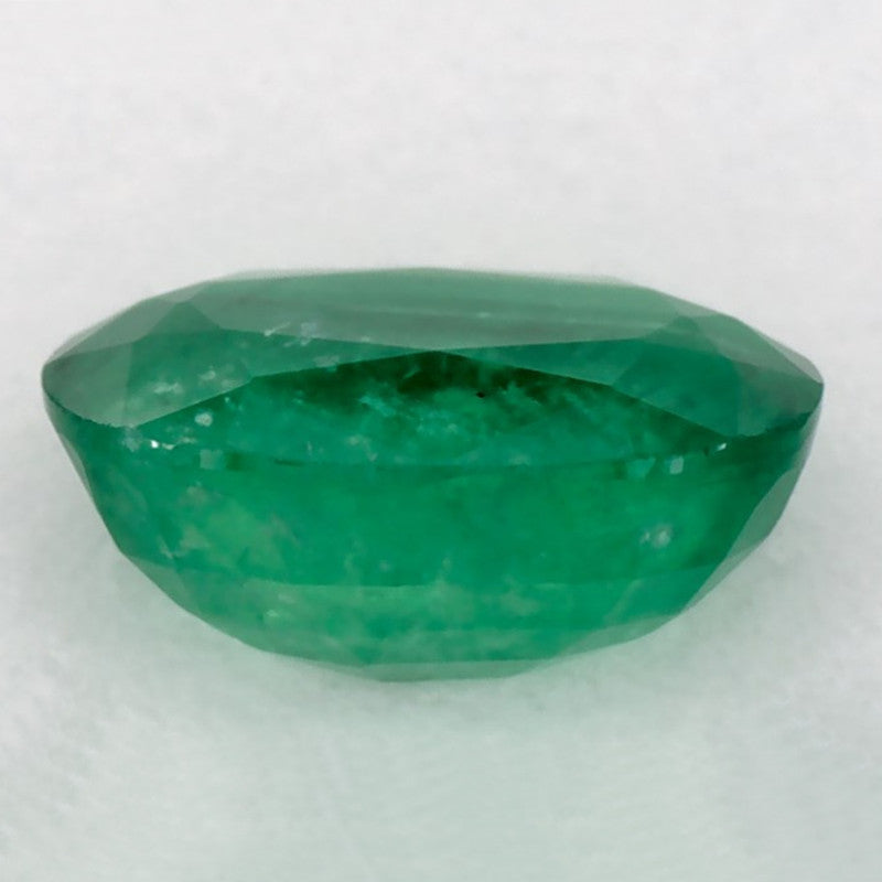 1.19 Carat Oval Natural Green Emerald