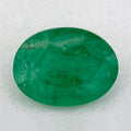1.05 Carat Oval Natural Green Emerald