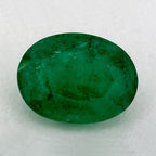 1.17 Carat Oval Natural Green Emerald