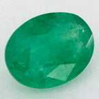 1.18 Carat Oval Natural Green Emerald