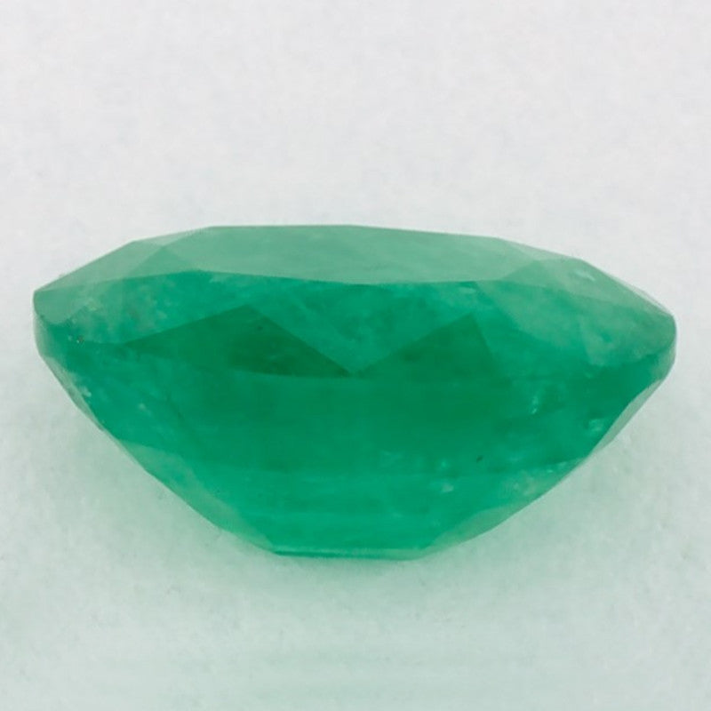 1.18 Carat Oval Natural Green Emerald