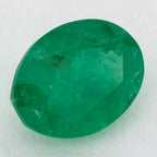 1.18 Carat Oval Natural Green Emerald