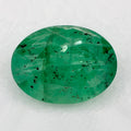 0.91 Carat Oval Natural Green Emerald