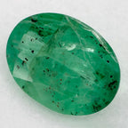 0.91 Carat Oval Natural Green Emerald