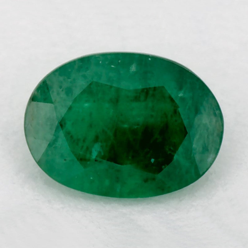 1.01 Carat Oval Natural Green Emerald