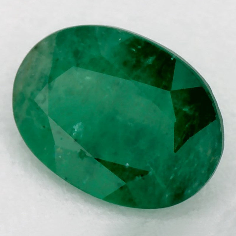 1.01 Carat Oval Natural Green Emerald
