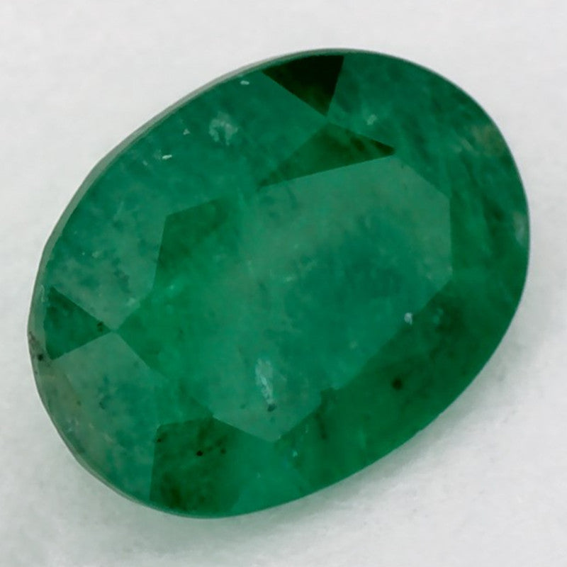 1.01 Carat Oval Natural Green Emerald