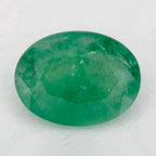 1.01 Carat Oval Natural Green Emerald