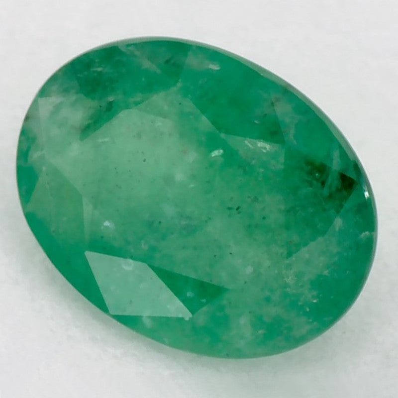 1.01 Carat Oval Natural Green Emerald