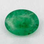0.92 Carat Oval Natural Green Emerald