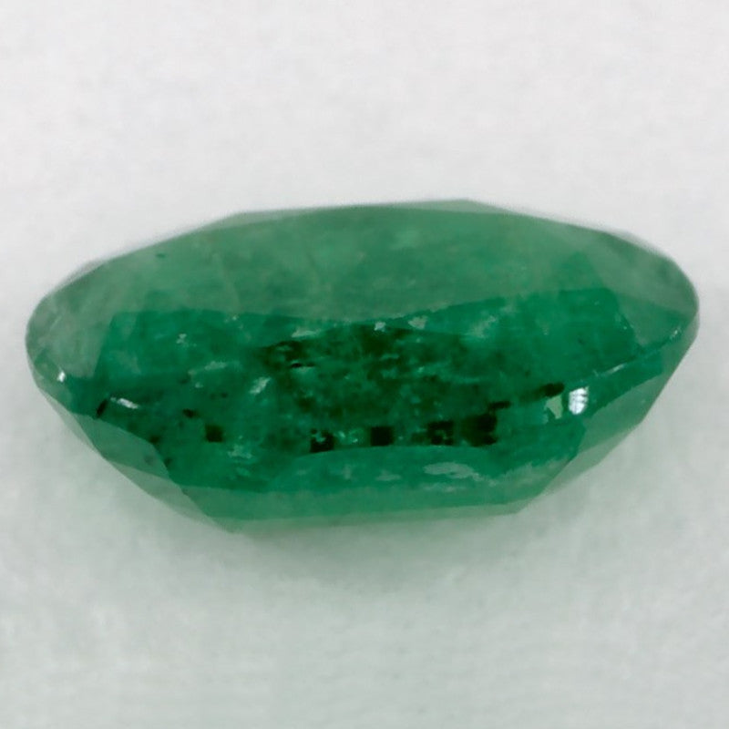 1.06 Carat Oval Natural Green Emerald