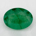 1.08 Carat Oval Natural Green Emerald