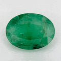 1.09 Carat Oval Natural Green Emerald