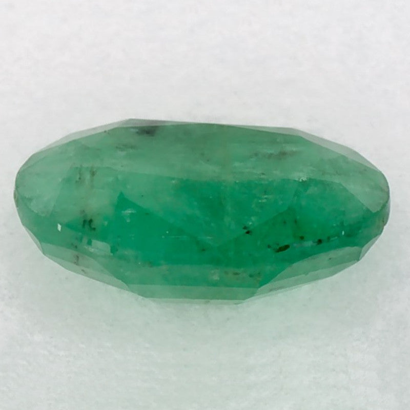 1.09 Carat Oval Natural Green Emerald