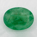 1.09 Carat Oval Natural Green Emerald