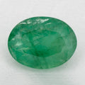 1.09 Carat Oval Natural Green Emerald