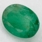 1.11 Carat Oval Natural Green Emerald