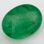 1.11 Carat Oval Natural Green Emerald