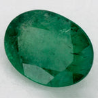 1.11 Carat Oval Natural Green Emerald